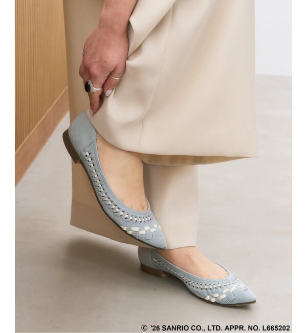  「《予約》Sanrio characters&times;LE TALON ポインテッドサシメッシュフラット」|その他|