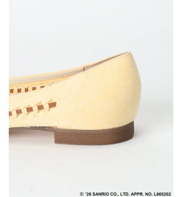  「《予約》Sanrio characters&times;LE TALON ポインテッドサシメッシュフラット」|その他|