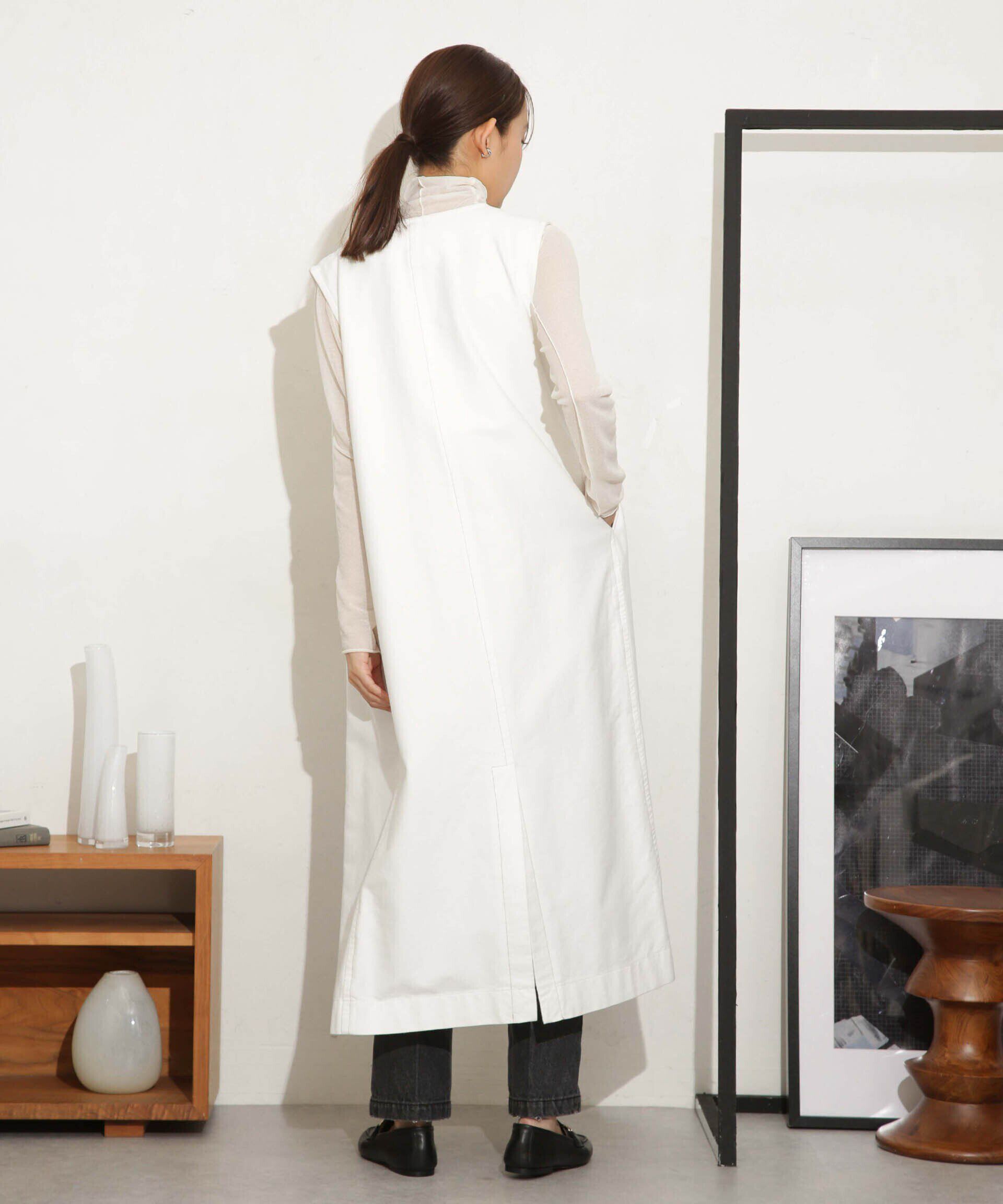 nano･universe「Odub/別注 ヘビーネル ベストワンピース」|ワンピース|