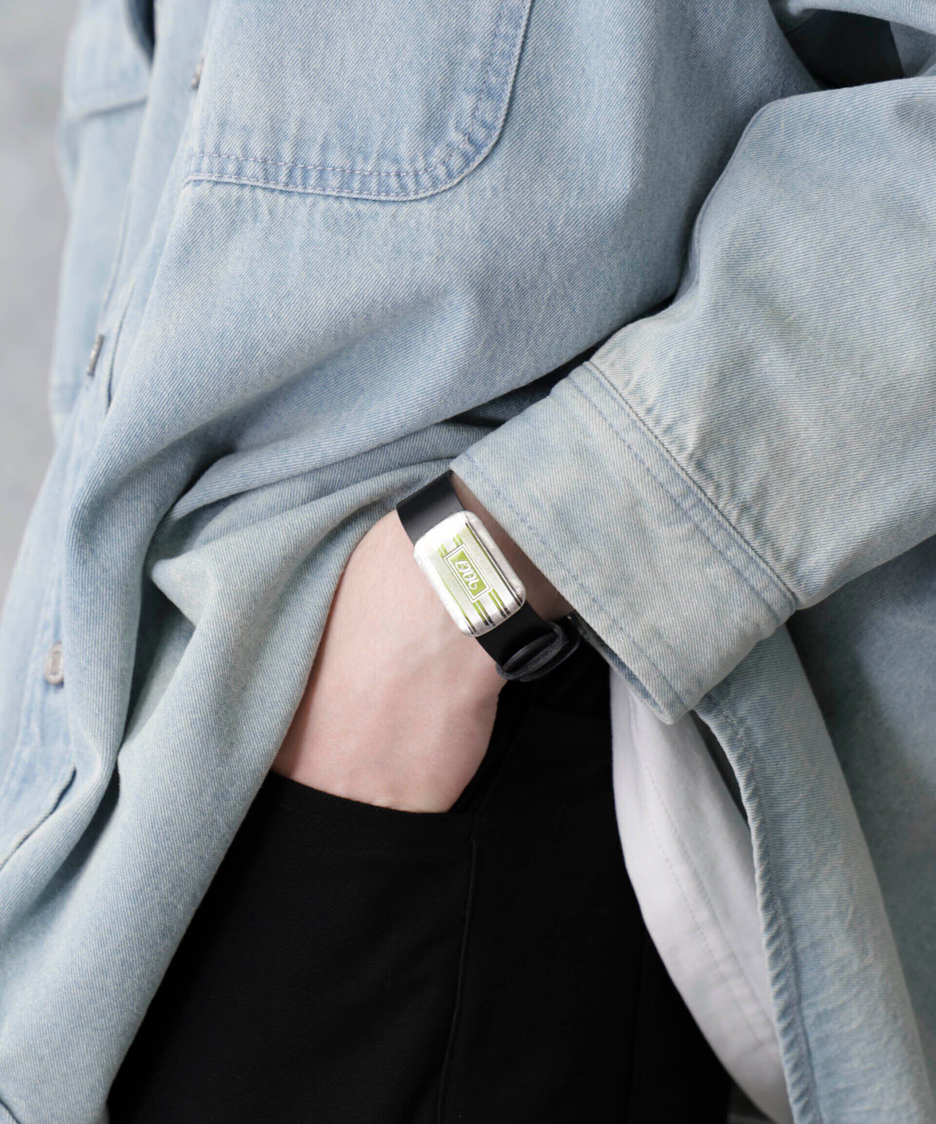 nano･universe「LB.03/[NU jewelry]エンジンターンストライプブレスレット」|ブレスレット・バングル|