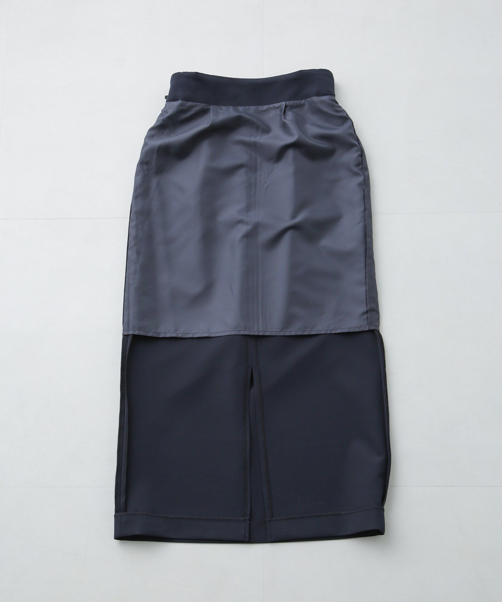 nano･universe「デイリーファンクション サイドタブタイトスカート(セットアップ可)」|スカート|