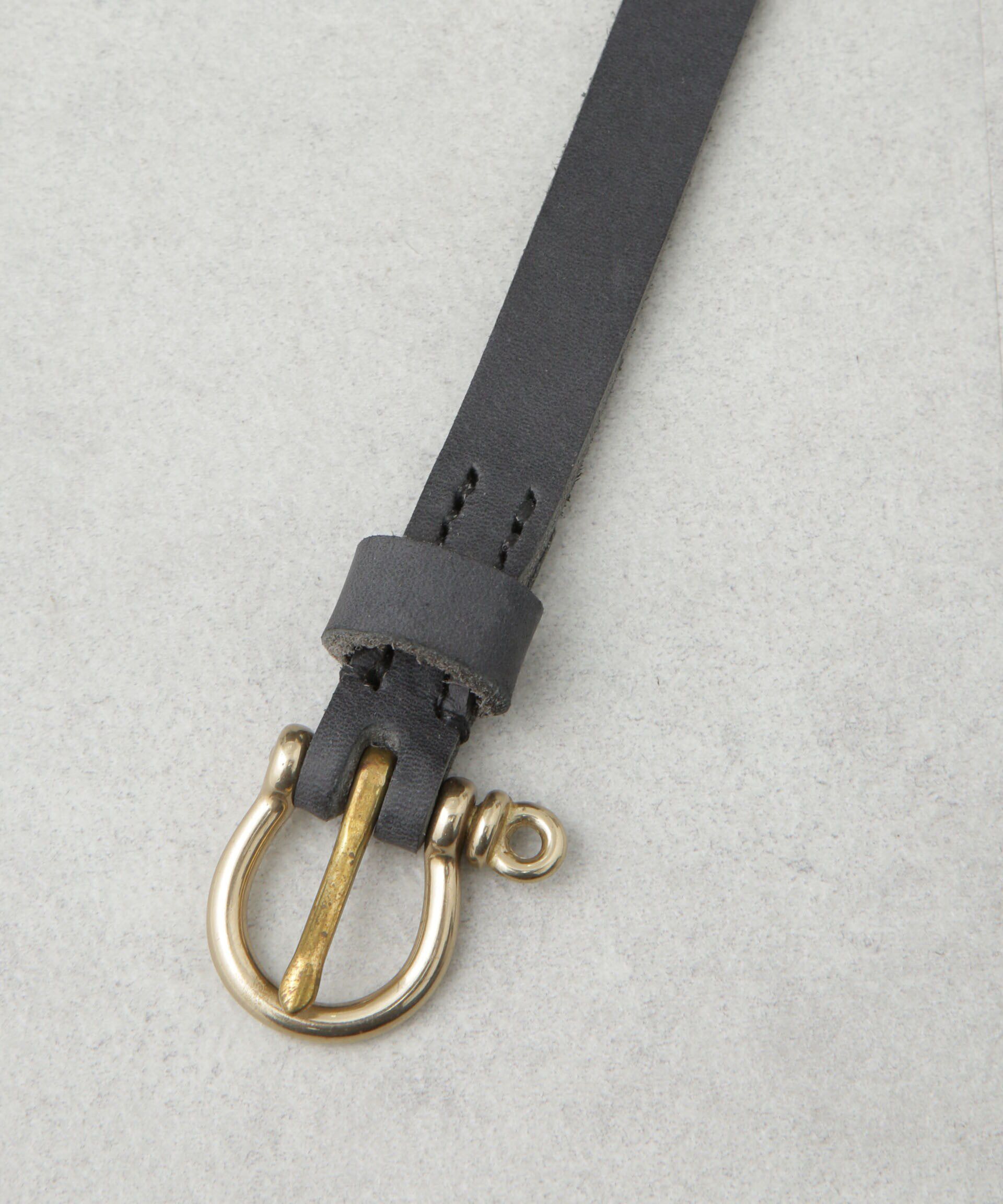 nano･universe「Martin Faizey/0.5 inch Shackle Belt_Nubuck」|ベルト|