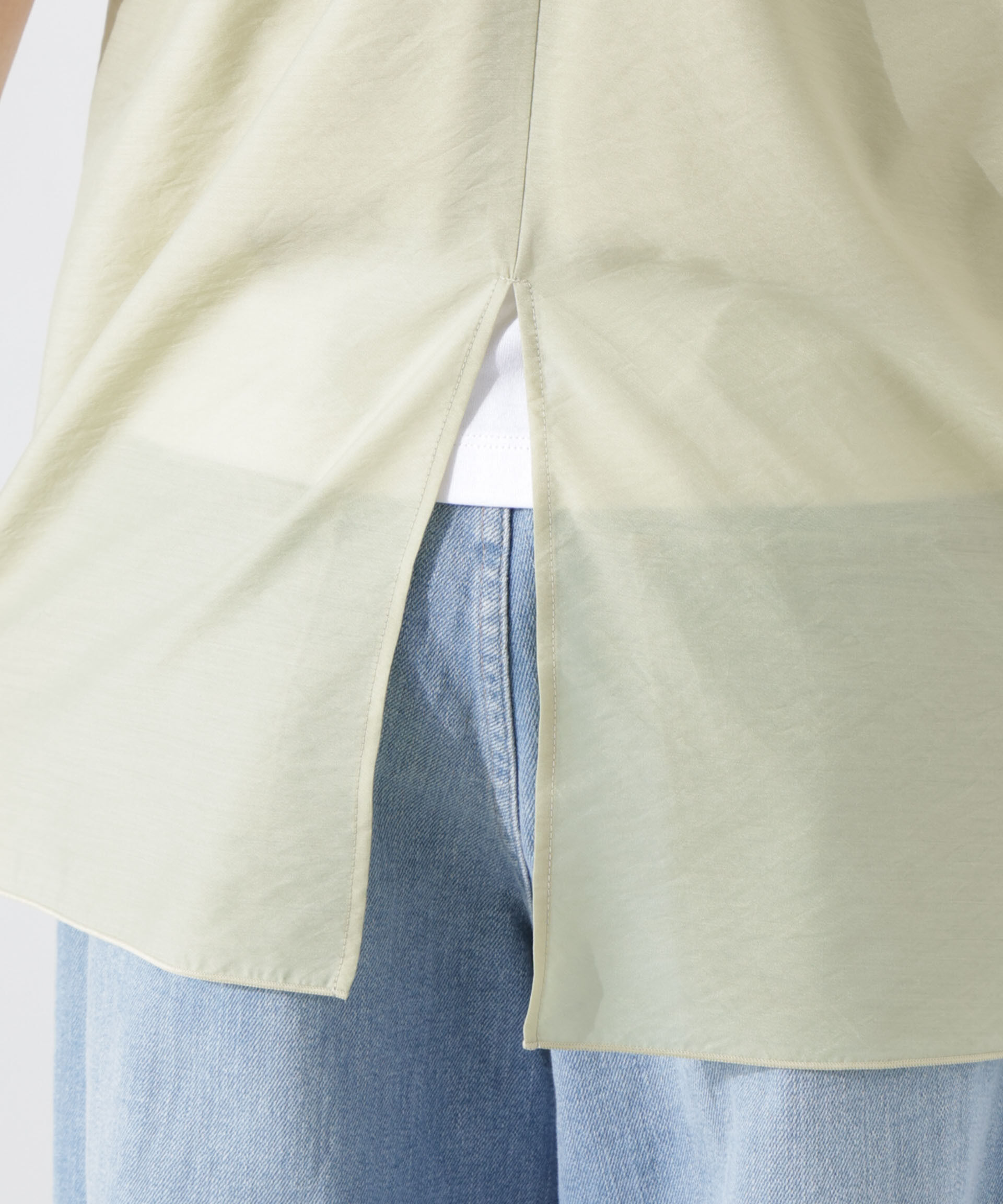 nano･universe「ダブルストラップミディキャミ（セットアップ可）」|シャツ・ブラウス|