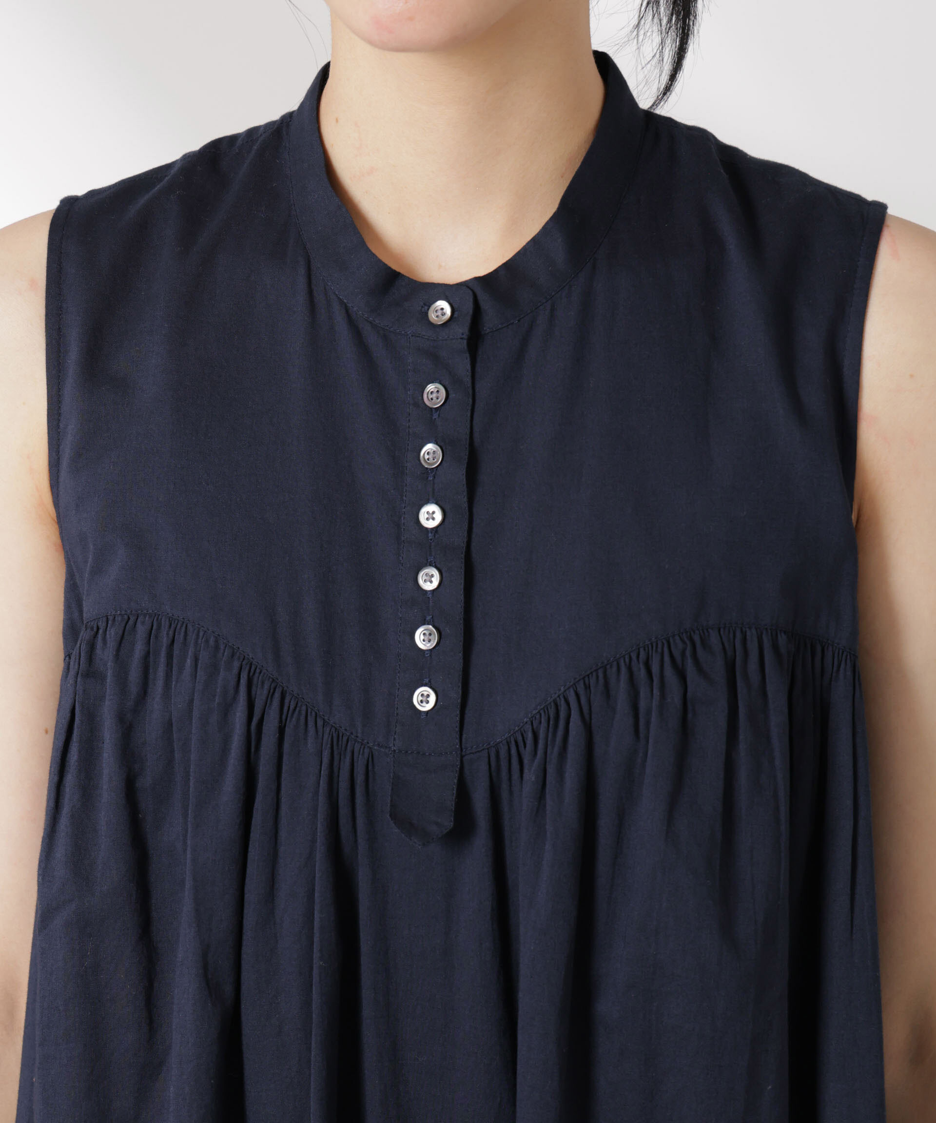 nano･universe「made in india コットンノースリーブワンピース」|ワンピース|