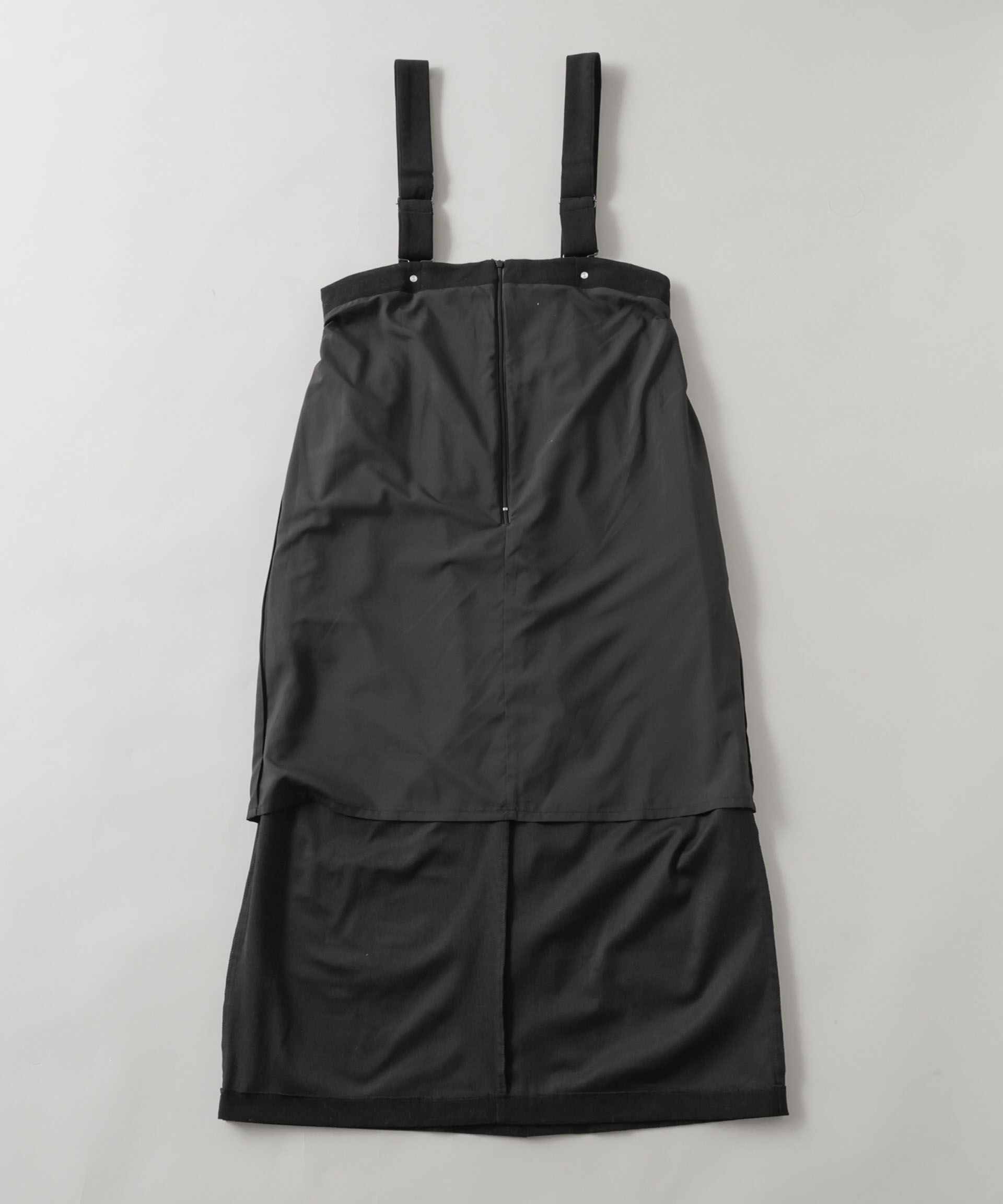 nano･universe「ストレッチ起毛ジャンパースカート(セットアップ可)」|ワンピース|