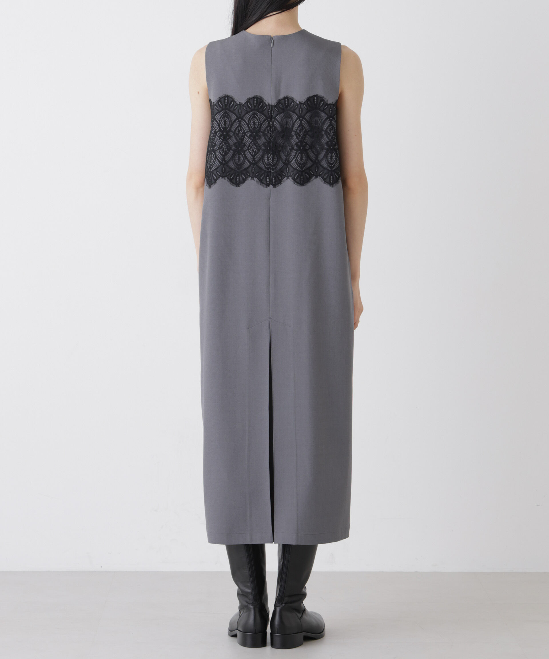 nano･universe「レース切り替えノースリーブワンピース」|ワンピース|