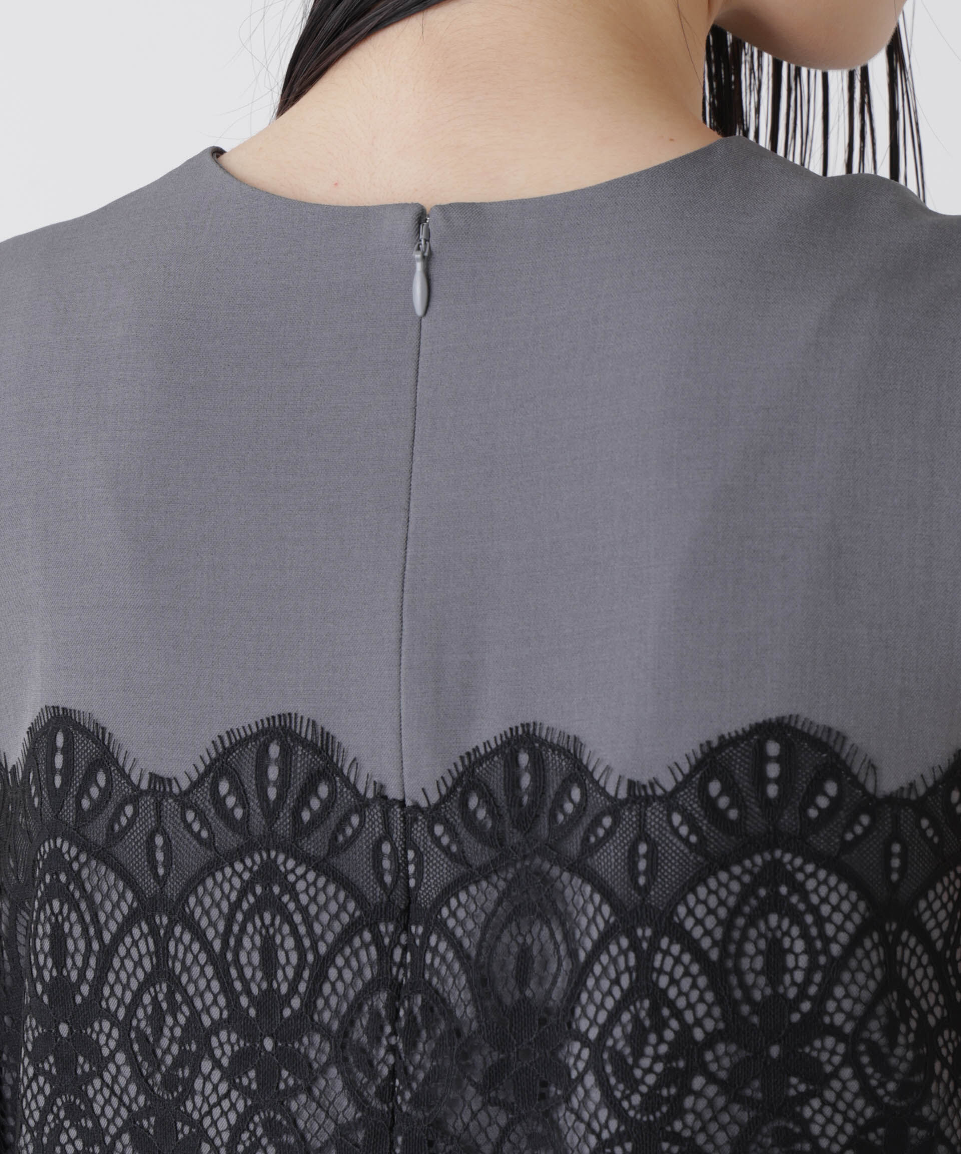 nano･universe「レース切り替えノースリーブワンピース」|ワンピース|