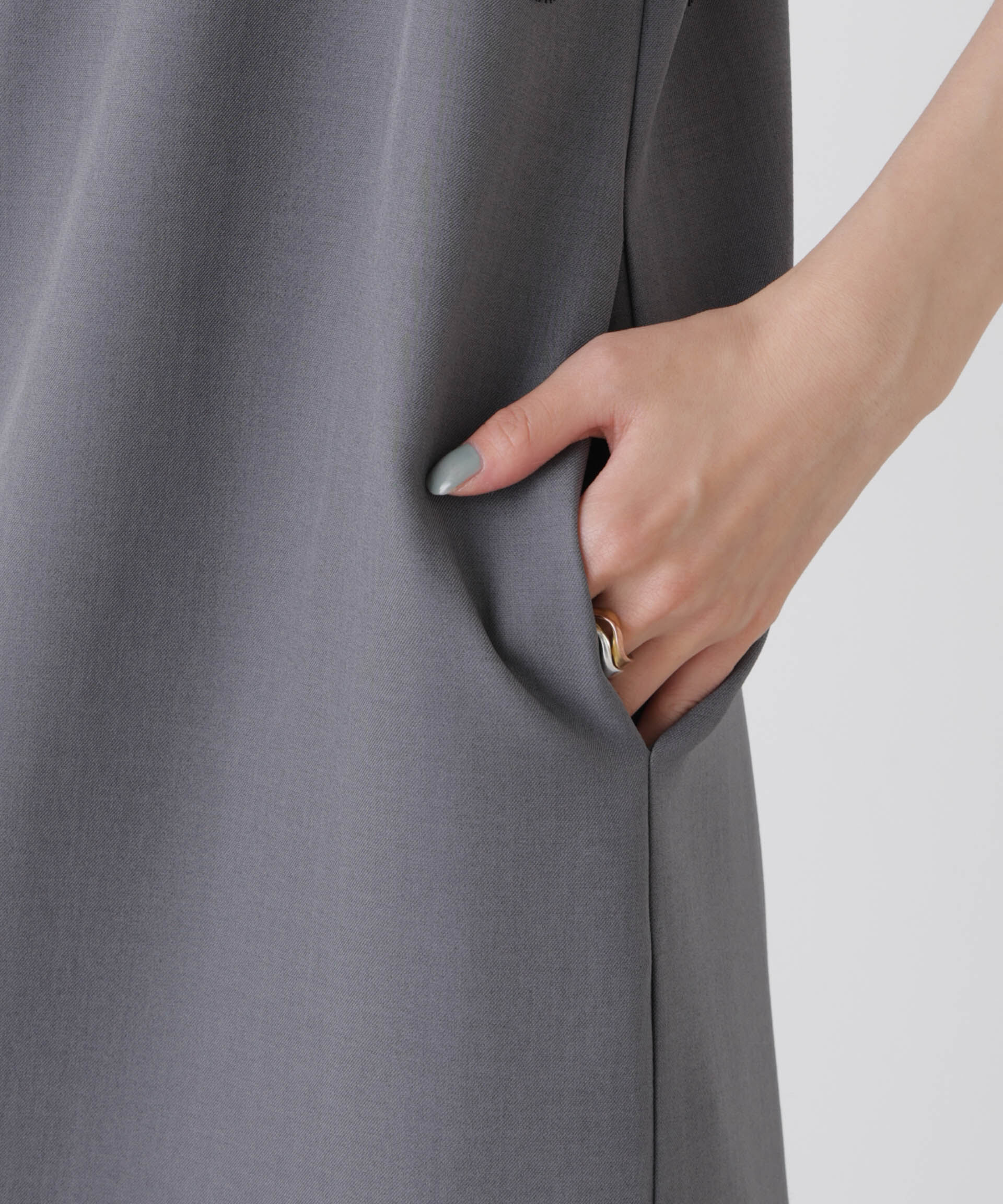 nano･universe「レース切り替えノースリーブワンピース」|ワンピース|