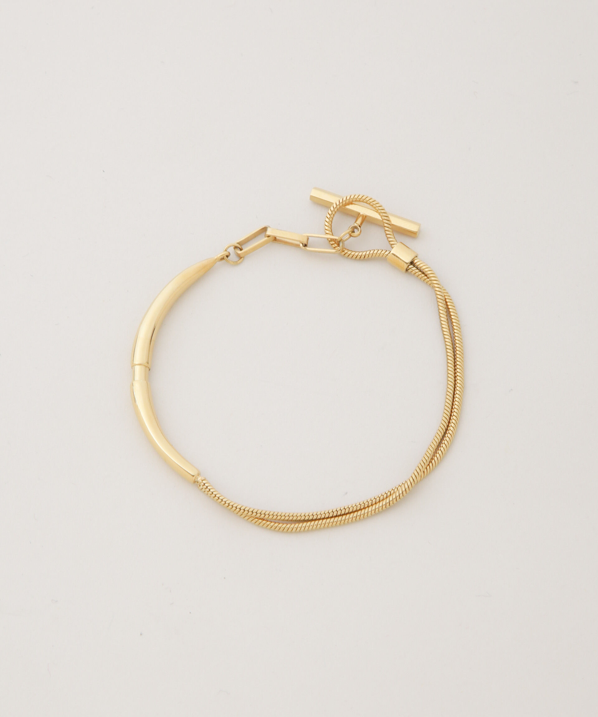 nano･universe「SOAC/Step Line Bracelet」|ブレスレット・バングル|ゴールド