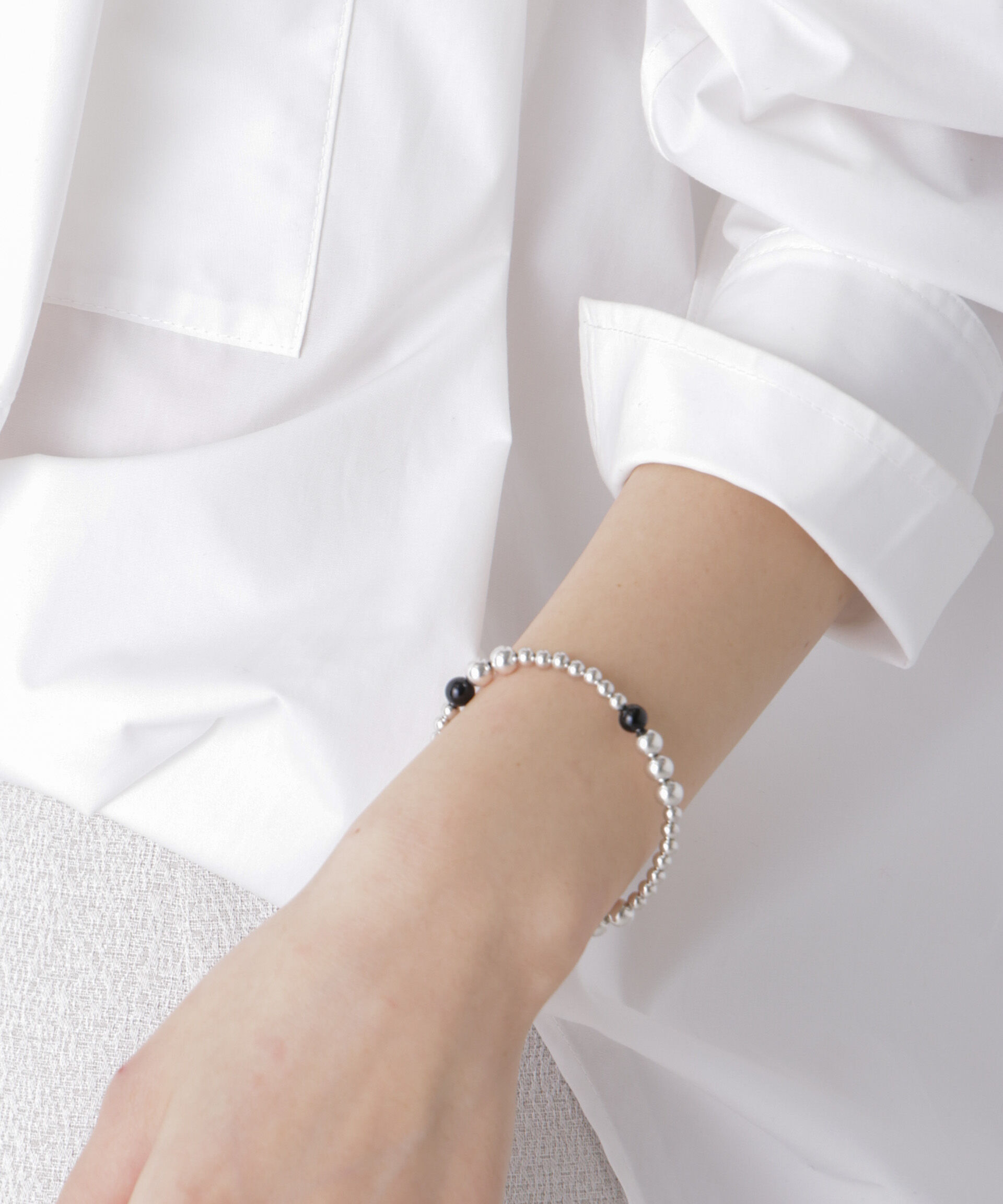 nano･universe「PHILIPPE AUDIBERT/Eunice bracelet Black」|ブレスレット・バングル|