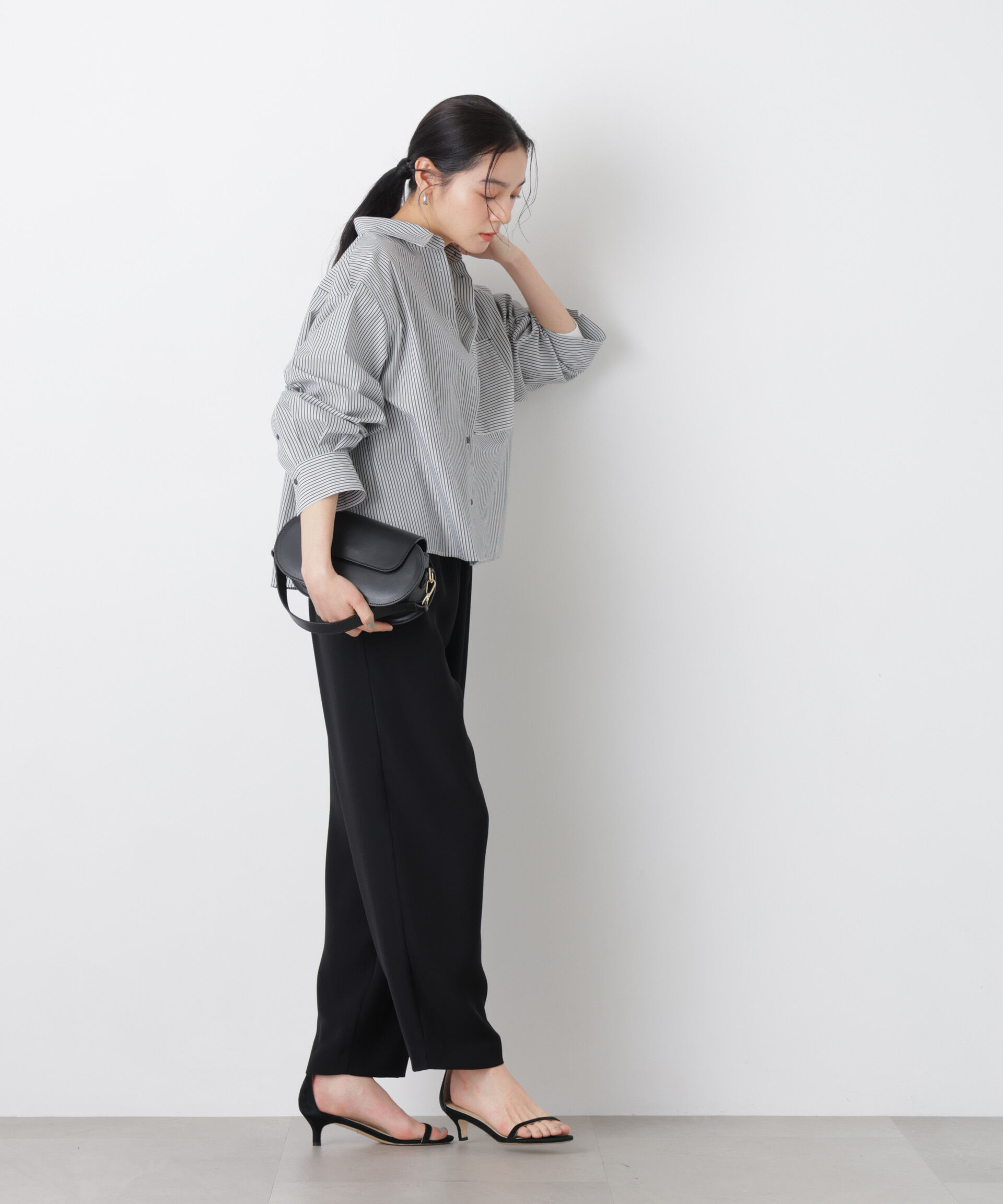 nano･universe「ワイドショートポケットシャツ」|シャツ・ブラウス|