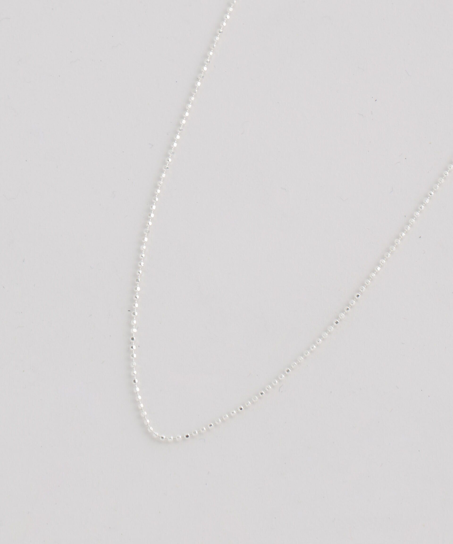 nano･universe「Ｄａｚｚｌｉｎｇ　Ｃｈａｉｎ　７０ｃｍ」|ネックレス|