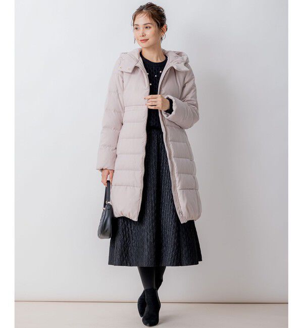 組曲「【洗える】ライトタフタロングダウン」|ダウン|