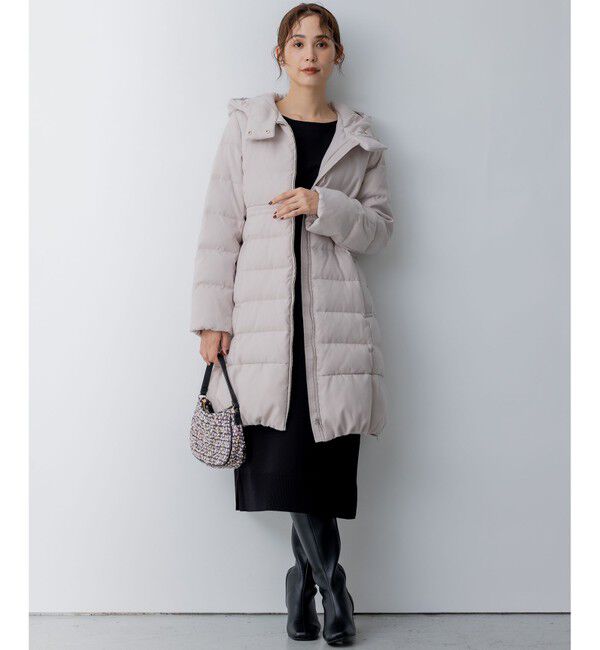 組曲「【洗える】ライトタフタロングダウン」|ダウン|