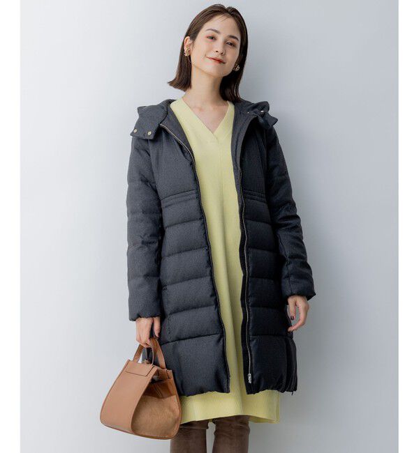 組曲「【洗える】ライトタフタロングダウン」|ダウン|