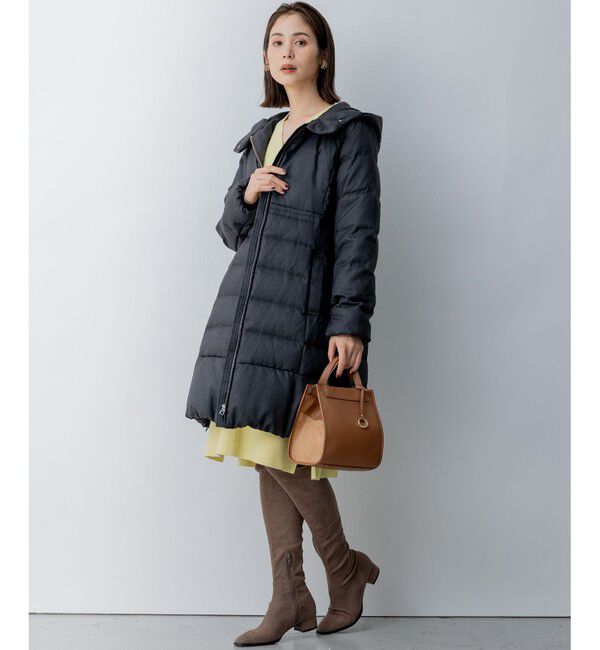 組曲「【洗える】ライトタフタロングダウン」|ダウン|