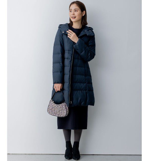 組曲「【洗える】ライトタフタロングダウン」|ダウン|