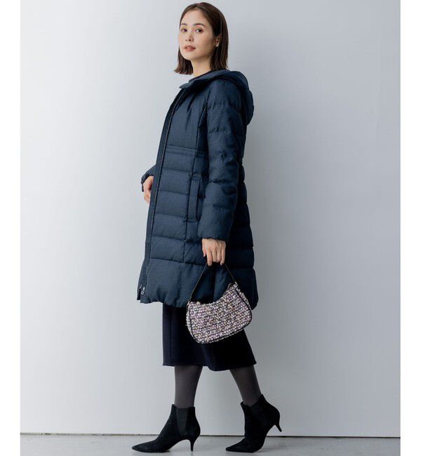 組曲「【洗える】ライトタフタロングダウン」|ダウン|