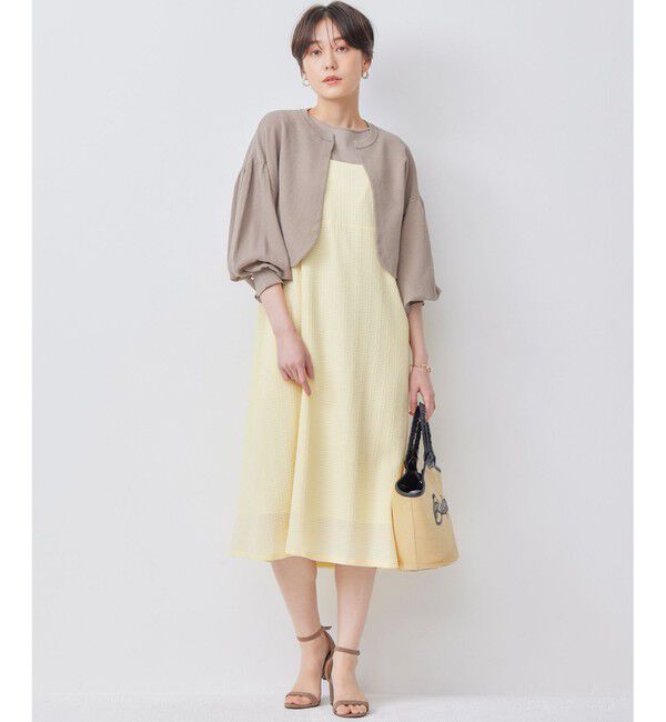 組曲「ステッチストライプドビー キャミワンピース」|ワンピース|