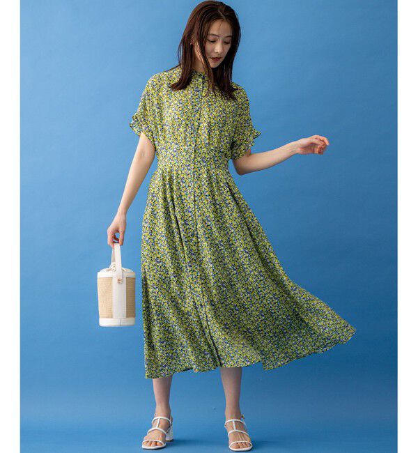 組曲「ミニフラワープリント ワンピース」|ワンピース|イエロー系5