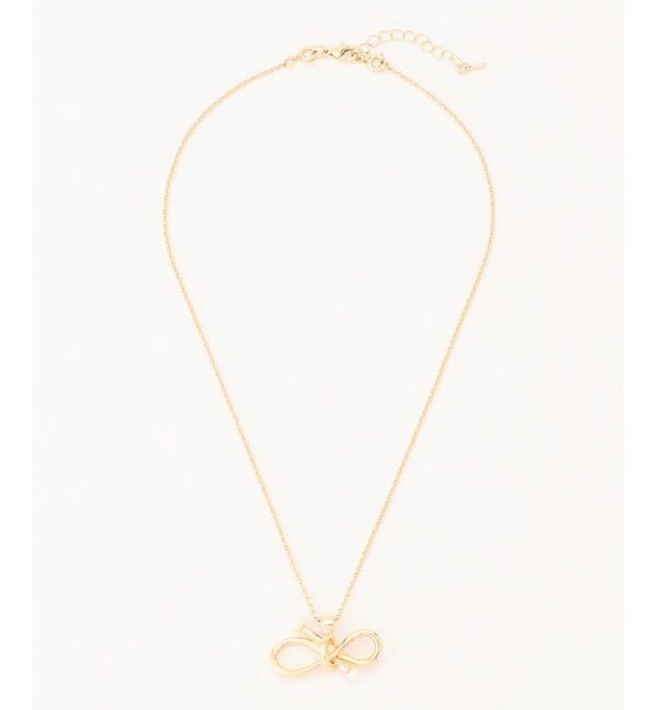 組曲「パールライクエンドノットレイヤード ネックレス」|ネックレス|