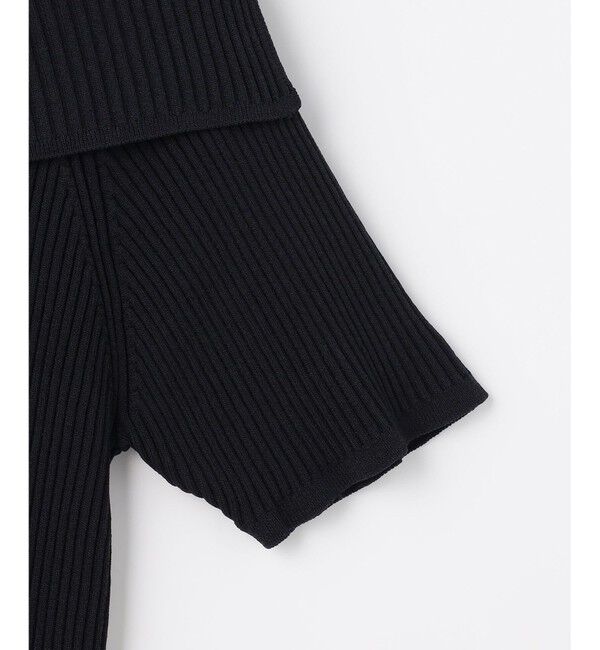 組曲「【WEB限定】クリアストレッチオフショルダー ニット」|ニット・セーター|