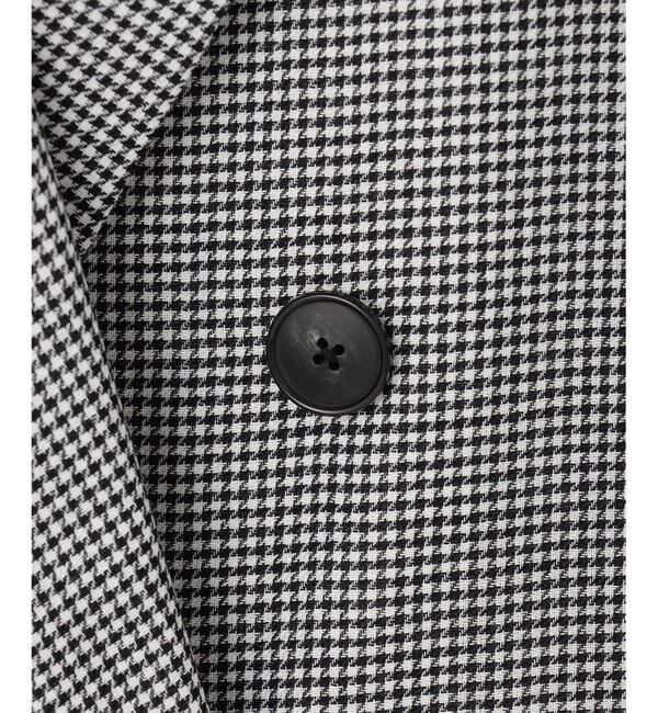 自由区「【洗える】ビエラチェックテーラード ジャケット」|テーラードジャケット|