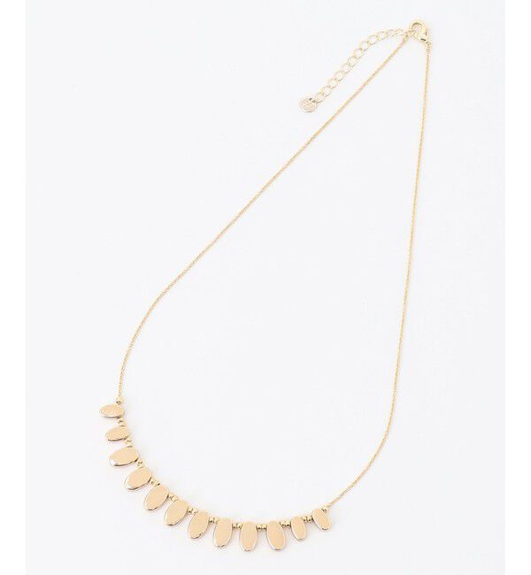 自由区「2WAYオーバルレーンプチ ネックレス」|ネックレス|