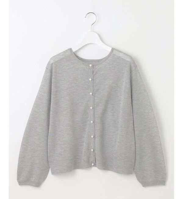 自由区「【WEB限定・洗える】シアーカーデ&times;ジャージードレス セット」|ワンピース|