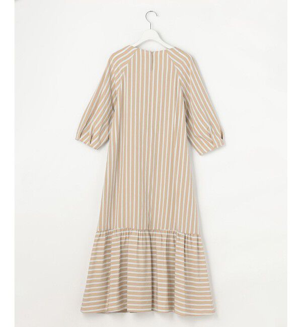 自由区「ビスコースナイロンドビーストライプ ワンピース」|ワンピース|