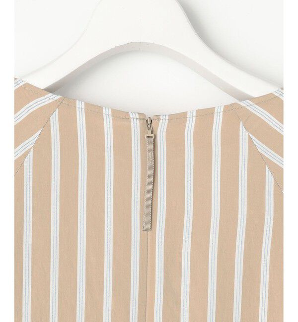 自由区「ビスコースナイロンドビーストライプ ワンピース」|ワンピース|