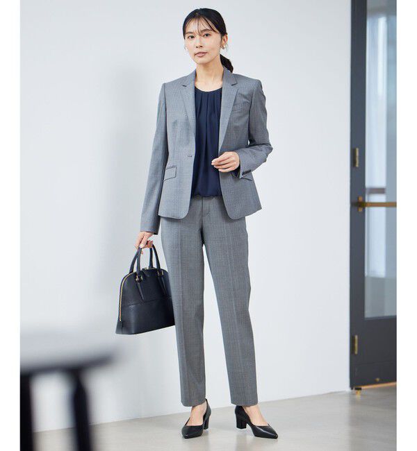 23区「【セットアップ対応】ファインネスウール ジャケット」|テーラードジャケット|