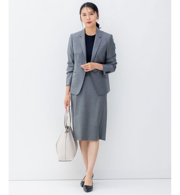 23区「【セットアップ対応】ファインネスウール ジャケット」|テーラードジャケット|