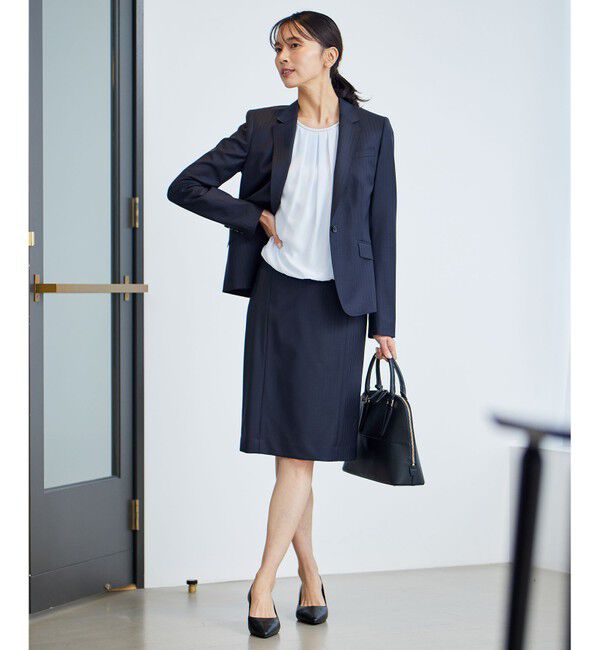 23区「【セットアップ対応】ファインネスウール ジャケット」|テーラードジャケット|