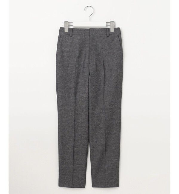 23区「【セットアップ対応/洗える】コットンリネン オックスストレッチ テーパード パンツ」|その他|