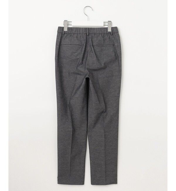 23区「【セットアップ対応/洗える】コットンリネン オックスストレッチ テーパード パンツ」|その他|