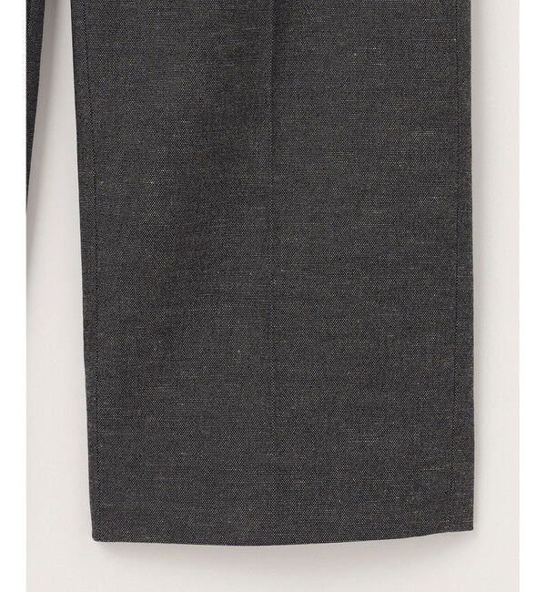 23区「【セットアップ対応/洗える】コットンリネン オックスストレッチ テーパード パンツ」|その他|