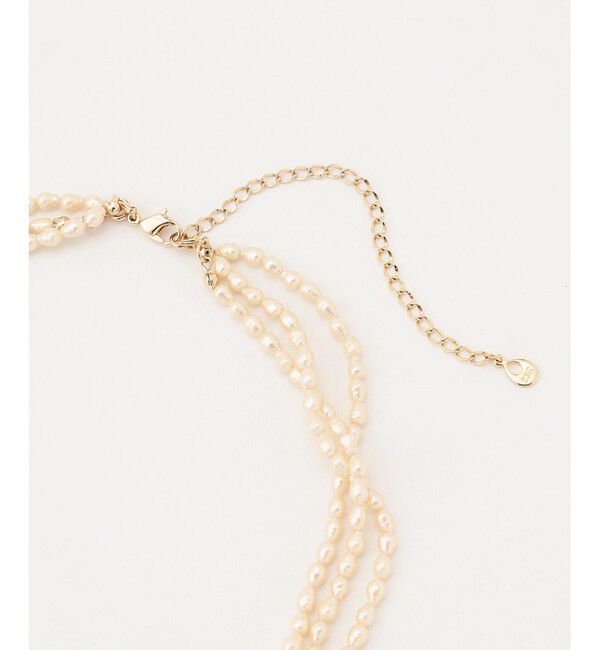 23区「3連 パール ネックレス」|ネックレス|