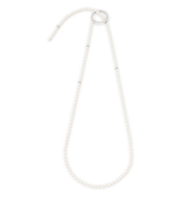 23区「【APPLAUDIR】2WAY クリッカー パールネックレス」|ネックレス|