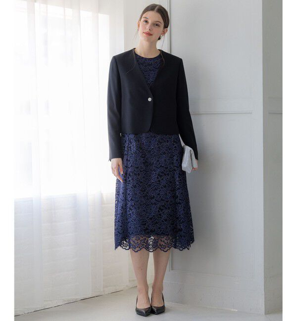 23区「【APPLAUDIR】シャイニーレース ドレス」|ドレス|