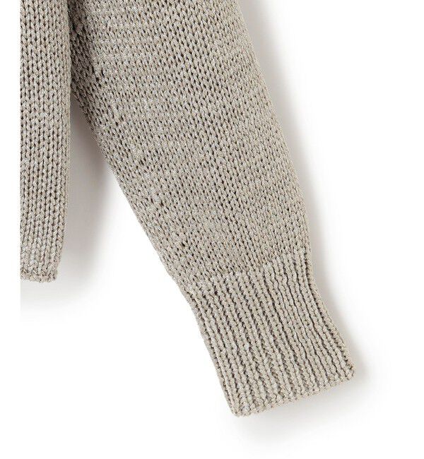 23区「【洗える】ブライトリリーヤーン クルーネック ニット」|ニット・セーター|