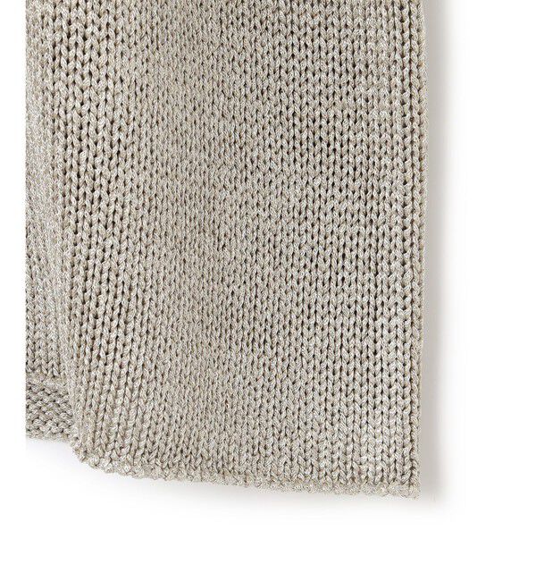 23区「【洗える】ブライトリリーヤーン クルーネック ニット」|ニット・セーター|