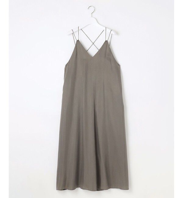 23区「【SLOW/一部店舗限定】キュプラフィブリルクロス キャミ ワンピース」|ワンピース|