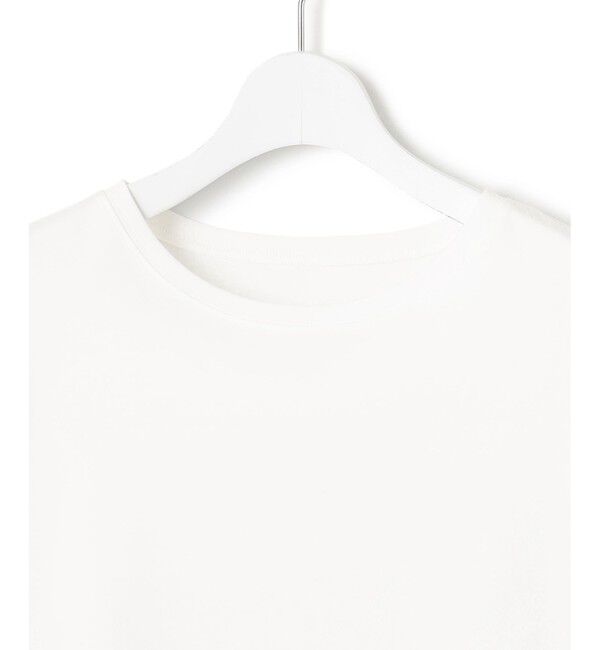 23区「【好評につき新色追加/汗じみ防止】エンブロイダリージャージー レースキャミソール付き カットソー」|Tシャツ・カットソー|