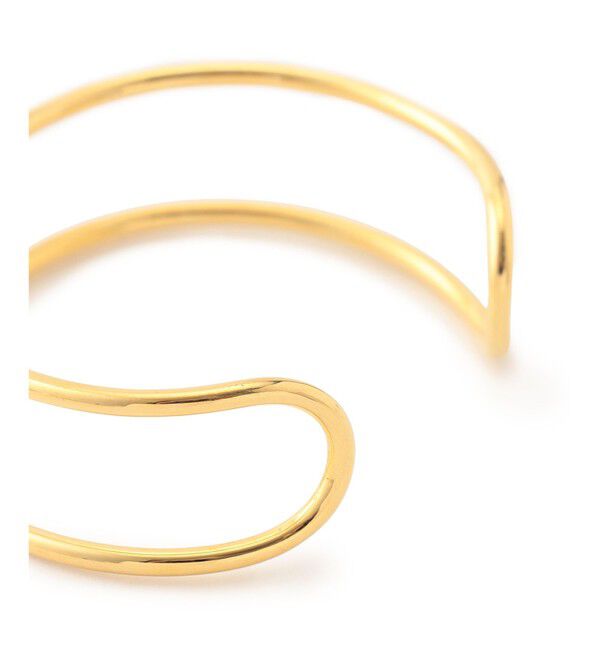 23区「【Oggi7月号掲載】ダブルライン バングル」|ブレスレット・バングル|