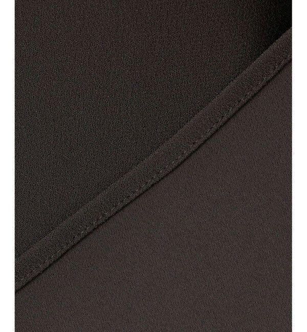 23区「【UVカット/接触冷感/吸水速乾】ストレッチジョーゼット ボウタイ カットソー」|Tシャツ・カットソー|