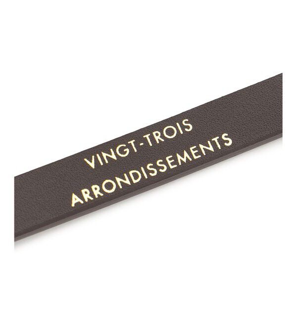 23区「オーバルバックル ナロー ベルト」|ベルト|