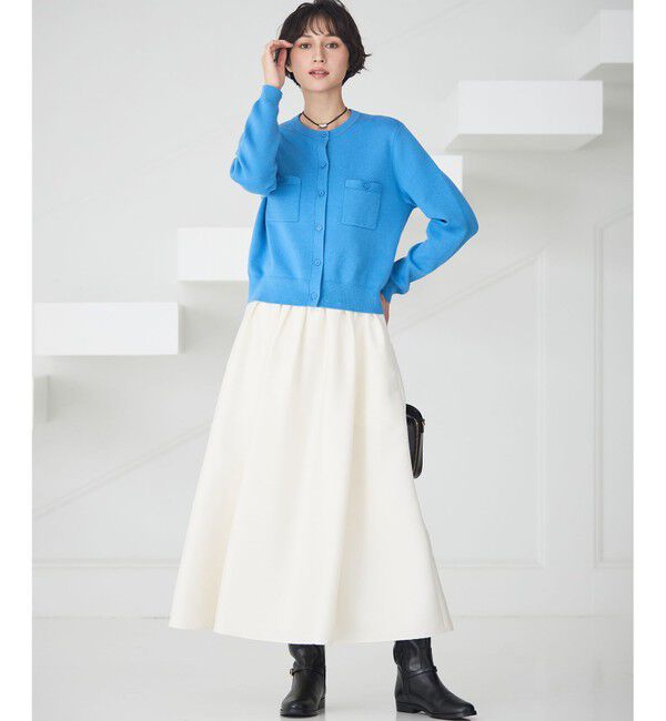 23区「【洗える】フルーフィーツイル フレア スカート」|スカート|