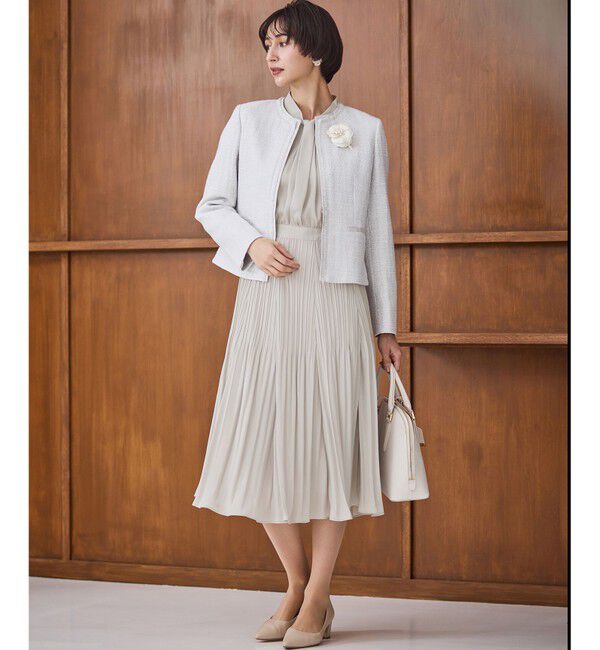 23区「【VERY掲載】パールビジュー イヤリング」|イヤリング|