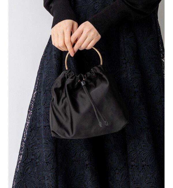 23区「【APPLAUDIR】ゴールドハンドル バッグ」|ショルダー・メッセンジャー|ブラック系